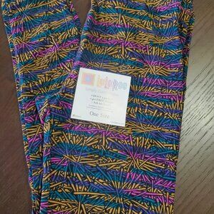 NEW Lularoe Leggings size one size OS